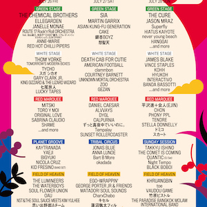 キセル「Fuji Rock Festival 2019」